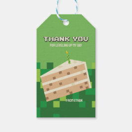 Pixelad spelargrej Tacksamtagg Presentetikett