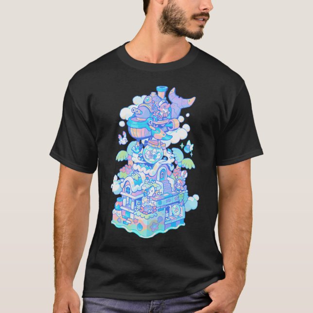 PixelArt Haj T Shirt (Framsida)