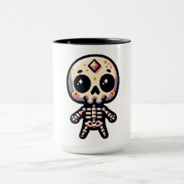 Pixelart Skeleton Mugg