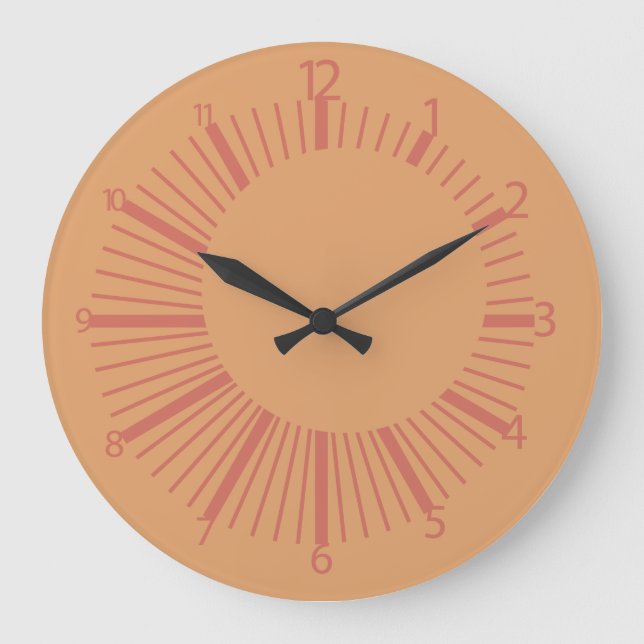 Pixelat Förstörda cirklar med Masanser Stor Klocka (Framsida)