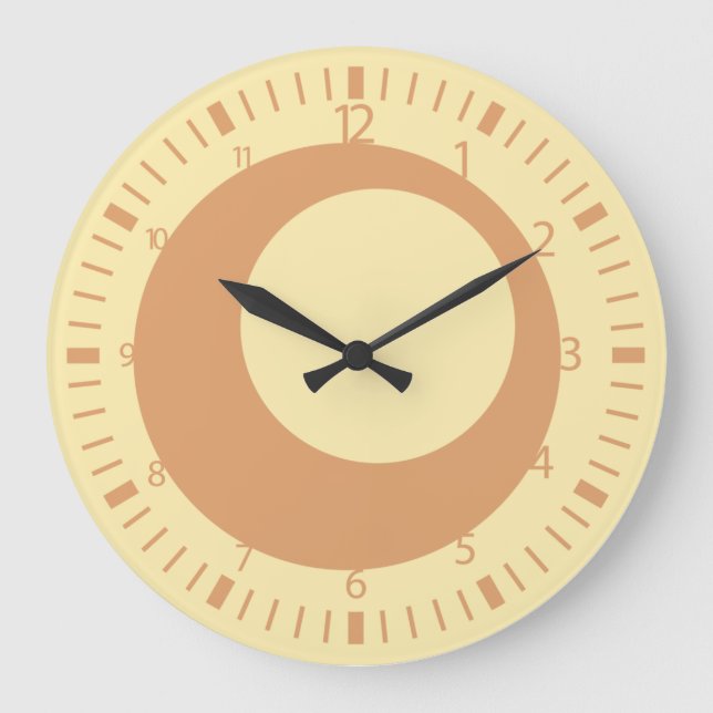 Pixelat Förstörda cirklar med Masanser Stor Klocka (Framsida)