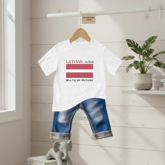 Pixelated flag Latvia T Shirt
