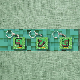 Pixelated Gamer Green Building Level Up 9