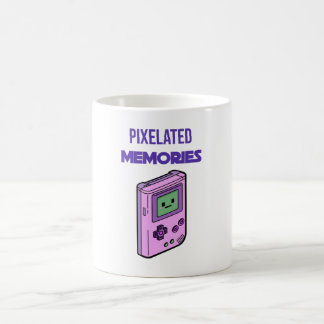 Pixelated Memories Retro Game Boy Art – Nostalgic  Kaffemugg