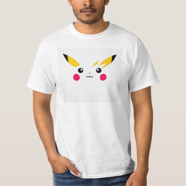 Pixelated Pokémon Äventyr T Shirt (Framsida)