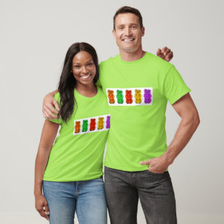 Pixelaterade gummipäron tee shirt
