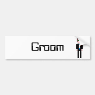 PIXELbrudgum Bildekal