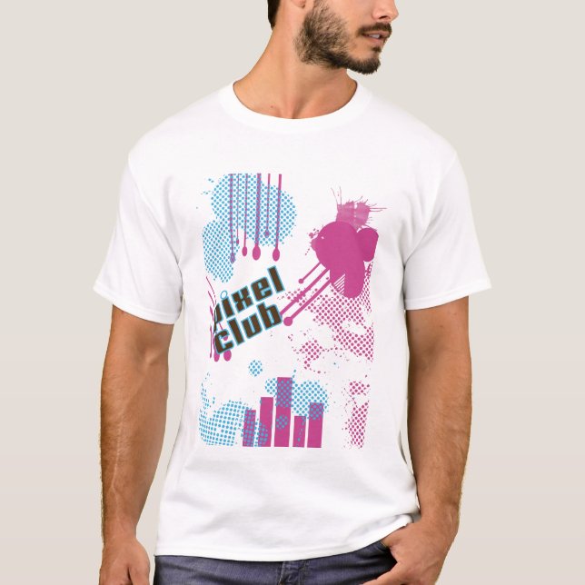 pixelclub2 t shirt (Framsida)