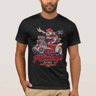 Pixeleyen - rött monster tee