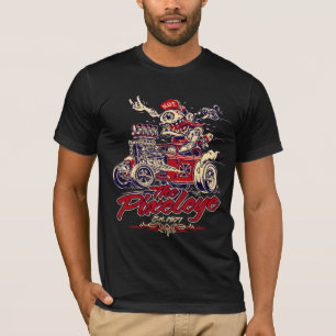 Pixeleyen - rött monster tee shirt
