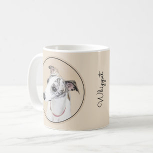 Pixelfärg - Cute Original Hund Art Kaffemugg