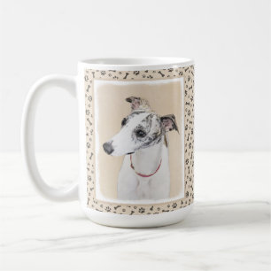 Pixelfärg - Cute Original Hund Art Kaffemugg