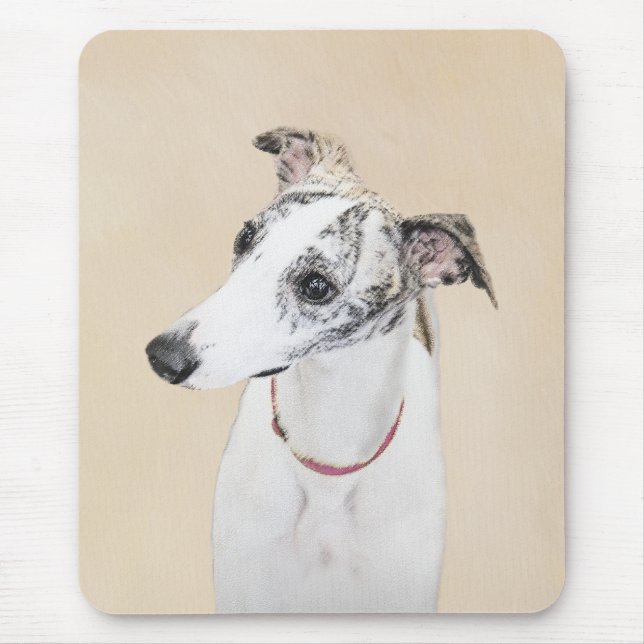Pixelfärg - Cute Original Hund Art Musmatta (Framsidan)