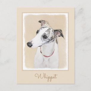 Pixelfärg - Cute Original Hund Art Vykort