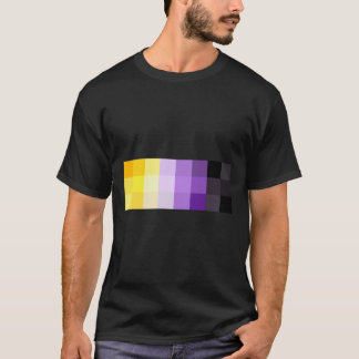 Pixelfästmärke, ej binärt t shirt