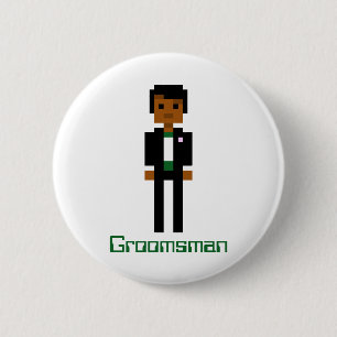 PIXELGroomsman 2 Knapp