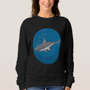 Pixelhaj Undervatten T Shirt