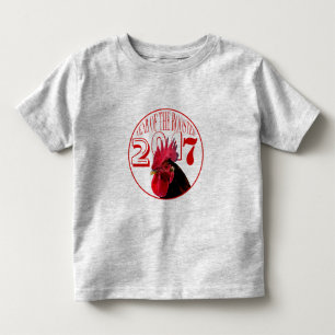 Pixeliserad kinesiska Tupp-nyår 2017 G Kid Tee Shirt