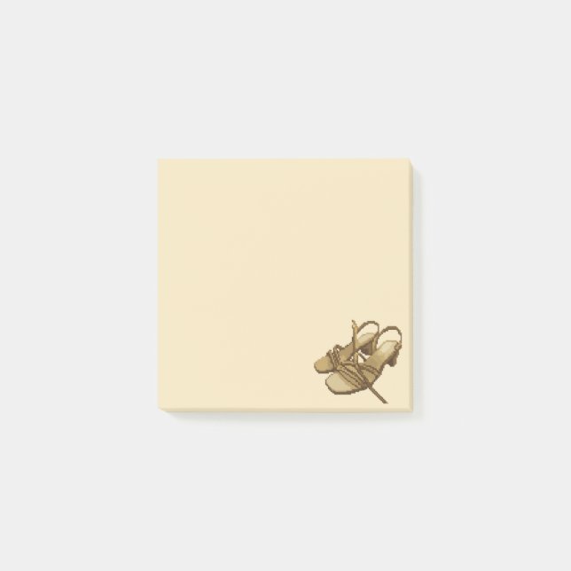 Pixeliserat par guldklackar post-it block (Framsida)