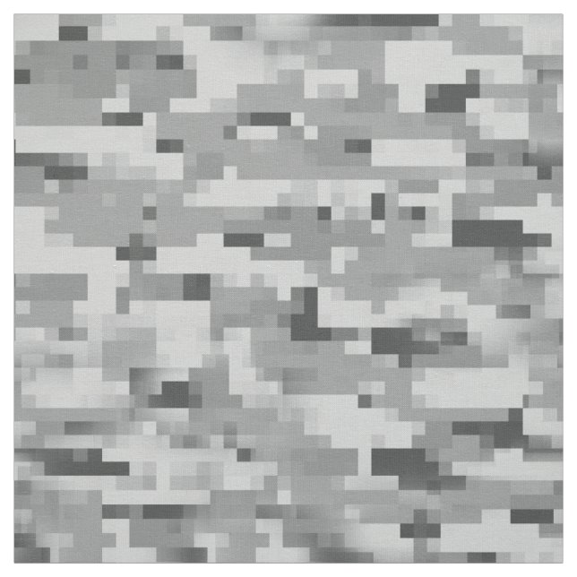 Pixelkamouflage av grått-kamouflage tyg (Provkarta)