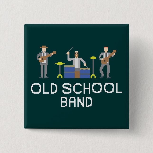 PIXELkonst - driva Trio - vitbrev - knäppas Knapp (Framsida)