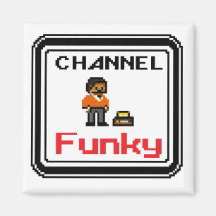 Pixelkonst för kanalFunky Magnet