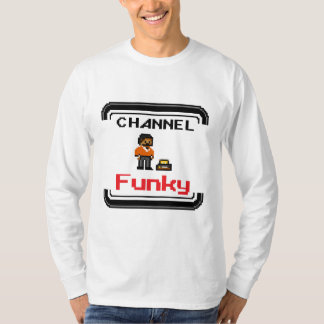 Pixelkonst för kanalFunky T Shirt