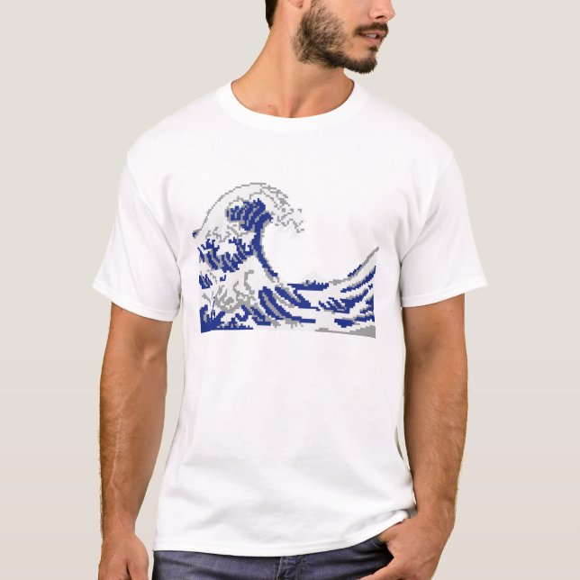 PIXELkonstunderbaren vinkar Tee Shirt (Framsida)