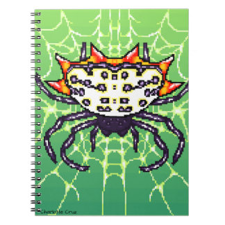 Pixelkrabbspindel Anteckningsbok
