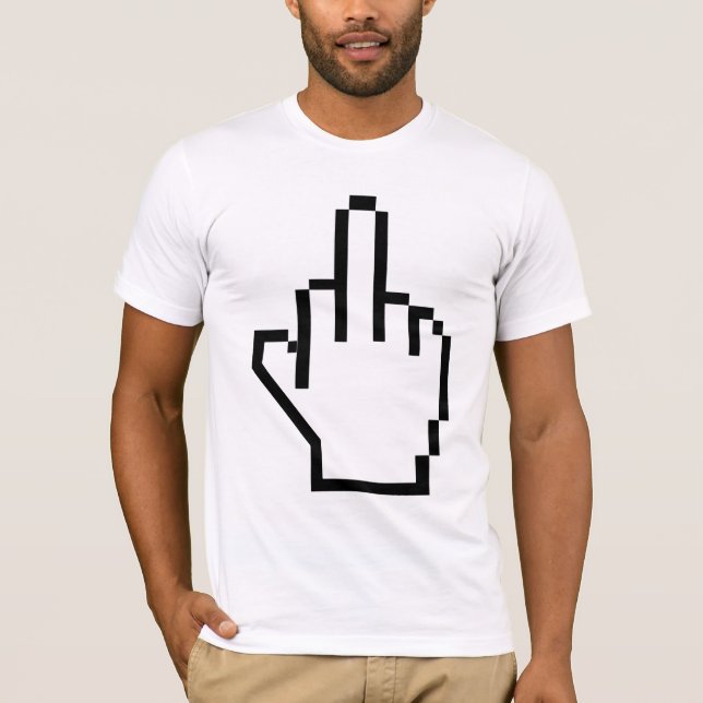 PIXELlångfinger Tröja (Framsida)