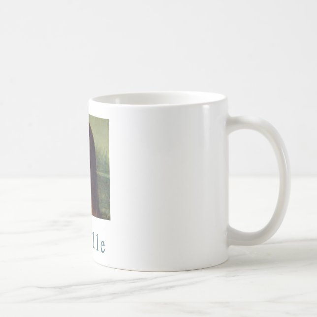 Pixelle femme kaffemugg (Höger)