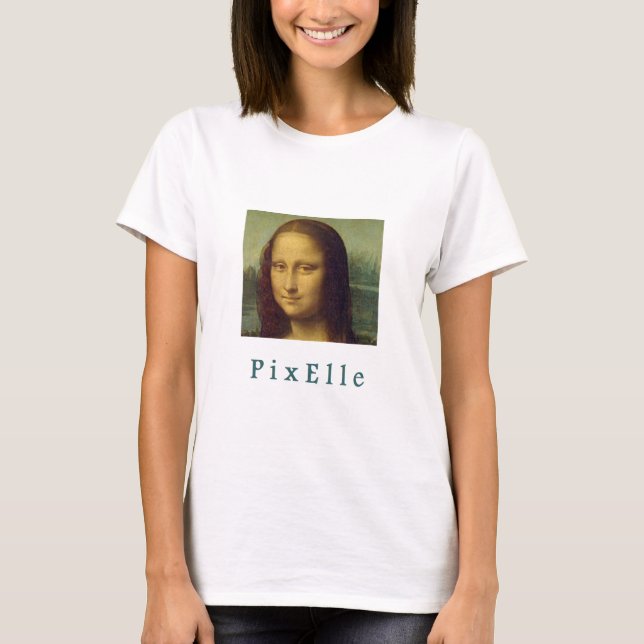 Pixelle femme tee shirt (Framsida)
