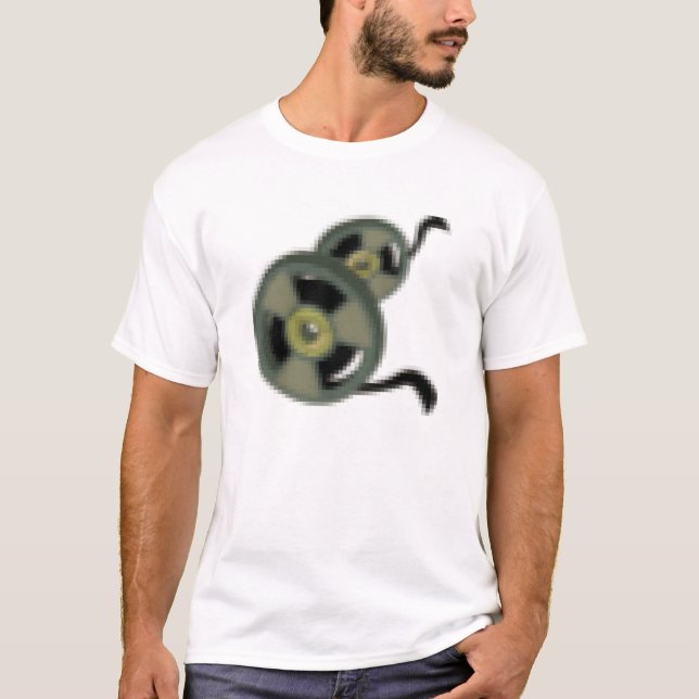 PIXELMUSIK TEJPAR FILMRULLEN TRÖJA (Framsida)