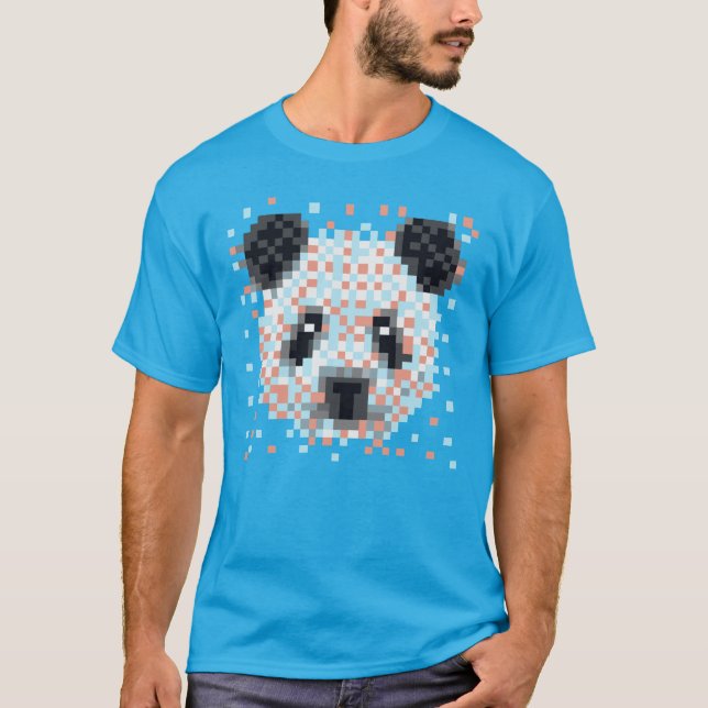 PIXELPandaGeek T-shirt (Framsida)
