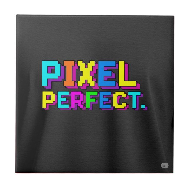 PixelPerfekt. Kakelplatta (Framsidan)