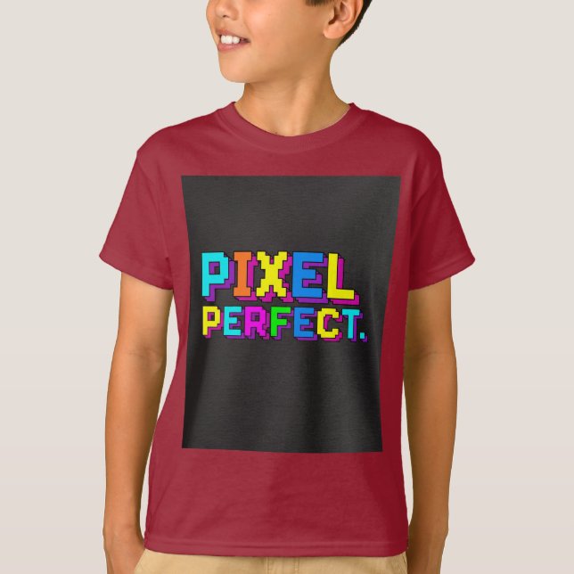 PixelPerfekt. T Shirt (Framsida)