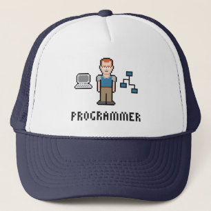 PIXELprogrammerarehatt Truckerkeps