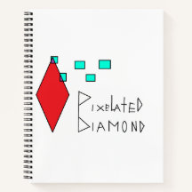 pixelrelaterad anteckningsbok