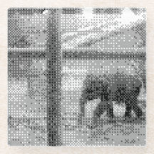 pixelrelaterad elefant
