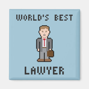 PIXELvärlds bäst magnet för advokat