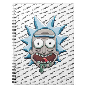Pixelverse Rick Drooling Head Anteckningsbok