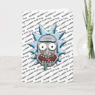 Pixelverse Rick Drooling Head Kort