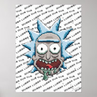 Pixelverse Rick Drooling Head