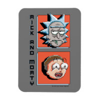 Pixelverse Rick och Morty Panel Graphic