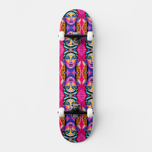 Pixi Power Mini Skateboard Bräda 18,5 Cm (Framsida)