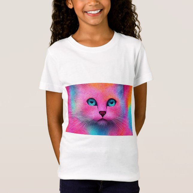 "Pixie" Blå Ögon T Shirt (Framsida)