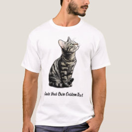 Pixie-bob Katt Skapa Din Egen Anpassad Text T Shirt