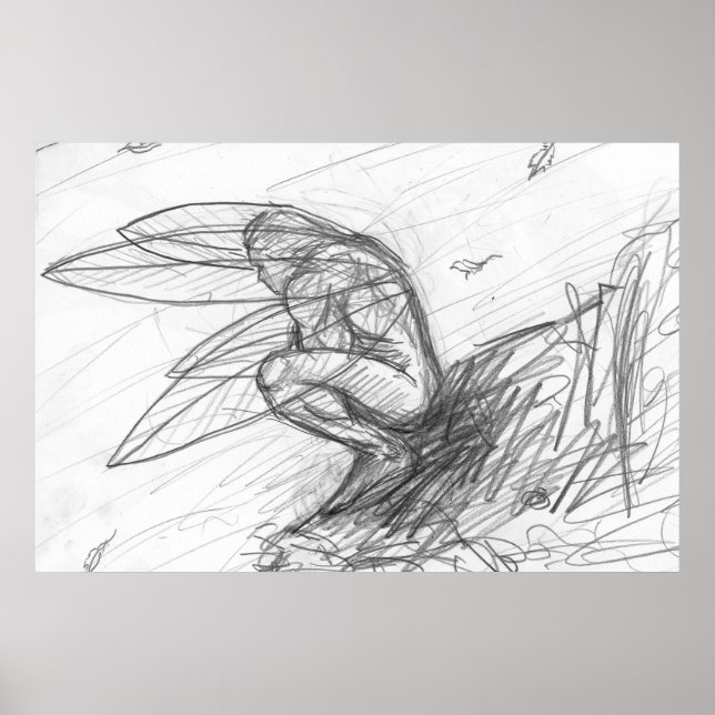 Pixie Damm i Vinden Poster (Framsidan)