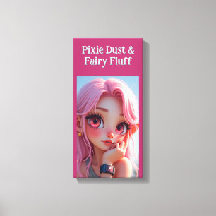 Pixie Dust Elfie Canvastryck