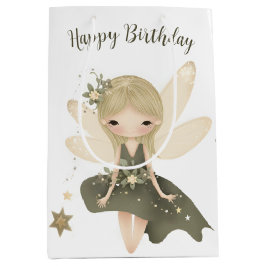 Pixie Fairy Girl with Stars